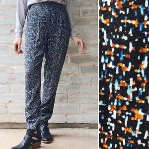 COS digital print trousers